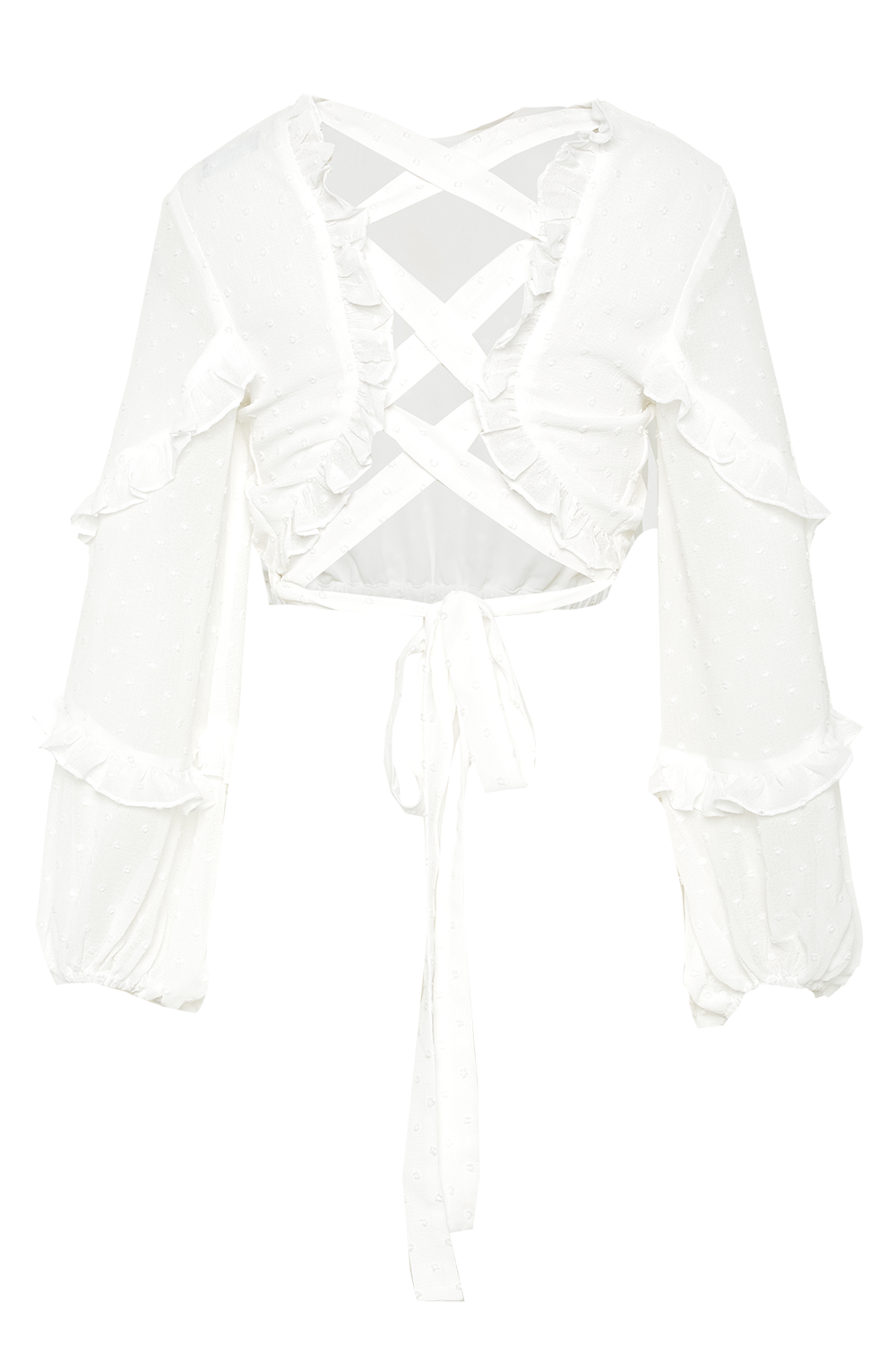 VALENCIA TOP in colour CLOUD DANCER