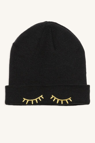 LASHES BEANIE in colour METEORITE