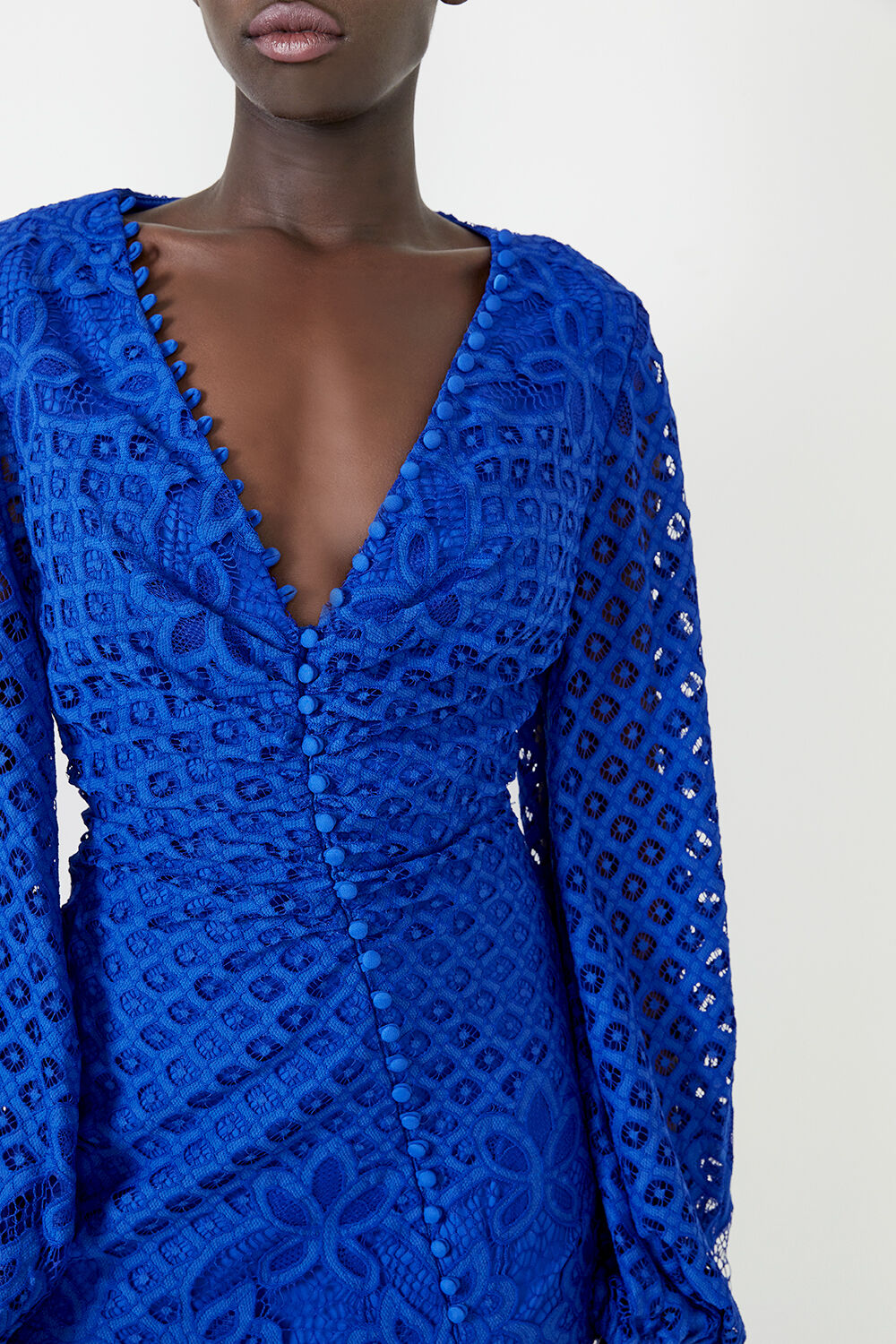 Alexa Dress In Cobalt Bardot