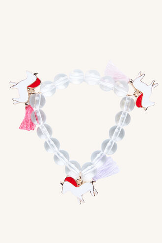 UNICORN BRACELET in colour BRIGHT WHITE