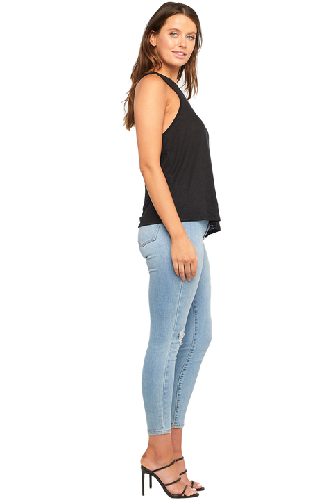 RIKAEL SINGLET in colour JET BLACK