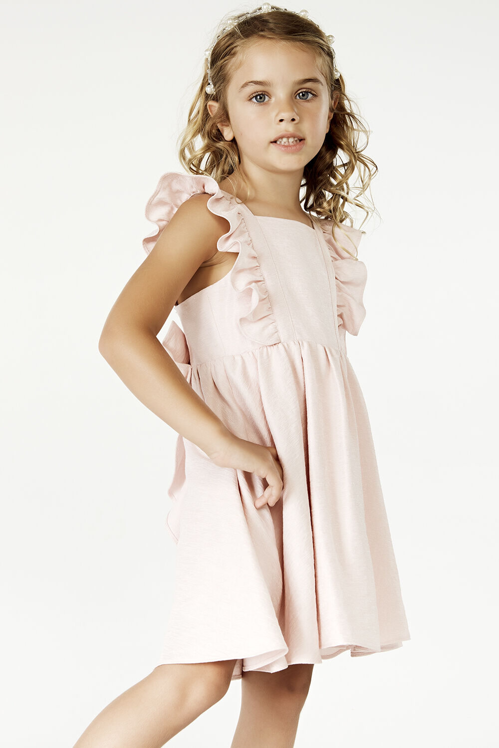 Estella Bow Dress | Junior Girls 2-7 Dresses | Bardot Junior