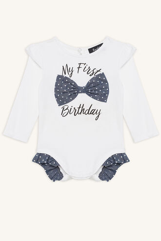 BIRTHDAY GROW in colour BRIGHT WHITE