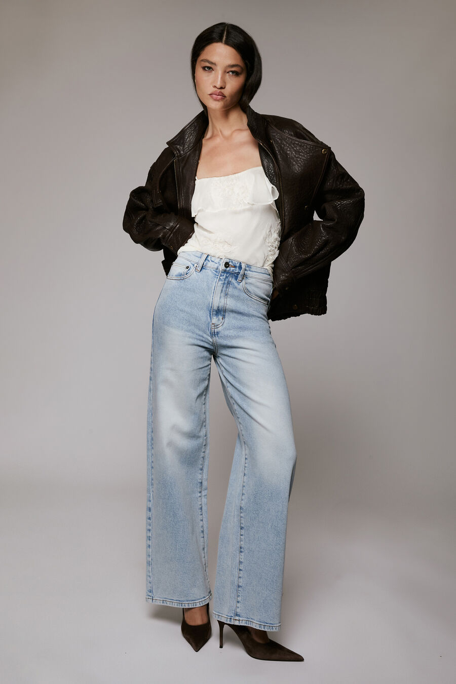 Heidi Wide Leg Jean