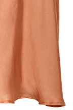 SANDIE SLIP DRESS in colour SANDSTONE