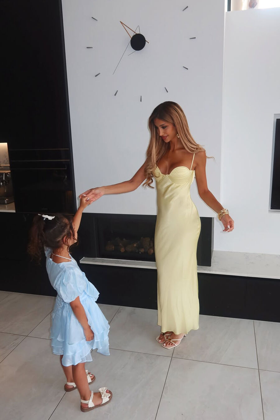 Devin Satin Maxi Dress