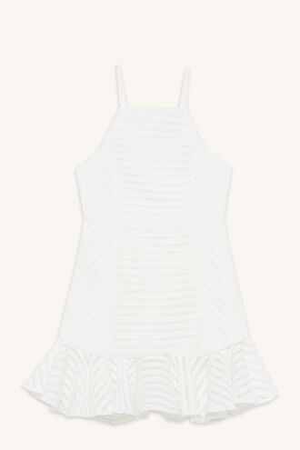 PIPER DRESS in colour CLOUD DANCER