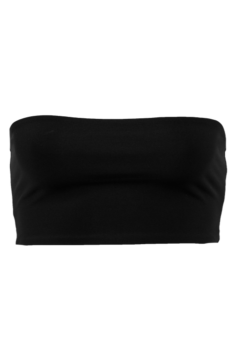 BOOB TUBE TOP in colour CAVIAR