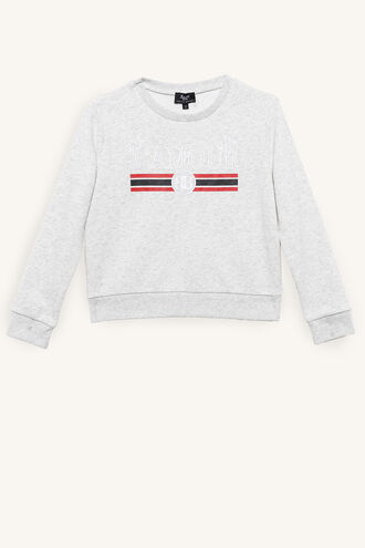 L'AMOUR SWEATER in colour VAPOR BLUE