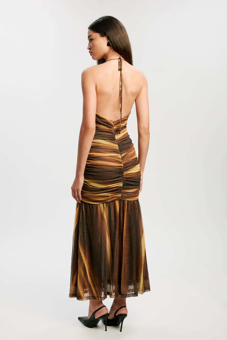 Aries Mesh Maxi Dress