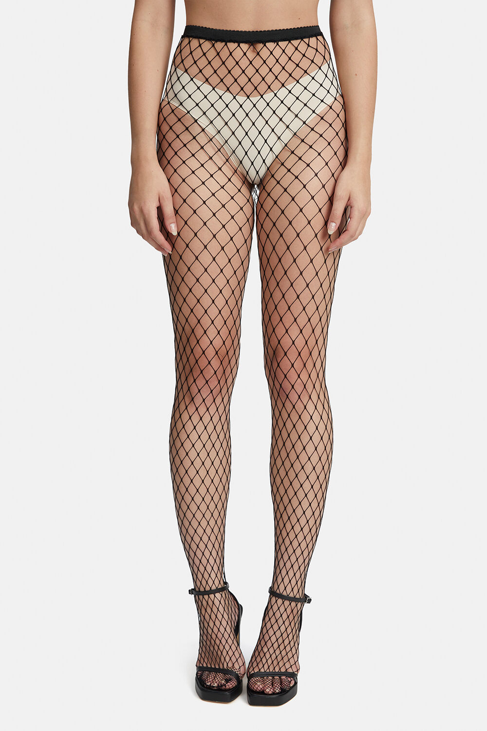 FISHNET TIGHTS in colour METEORITE
