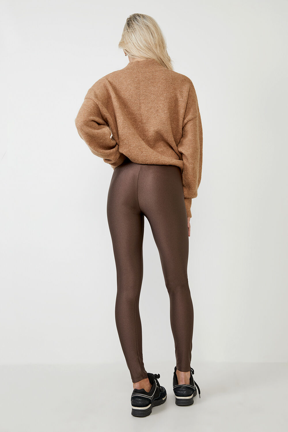 ROLLER LEGGING in colour CHOCOLATE BROWN