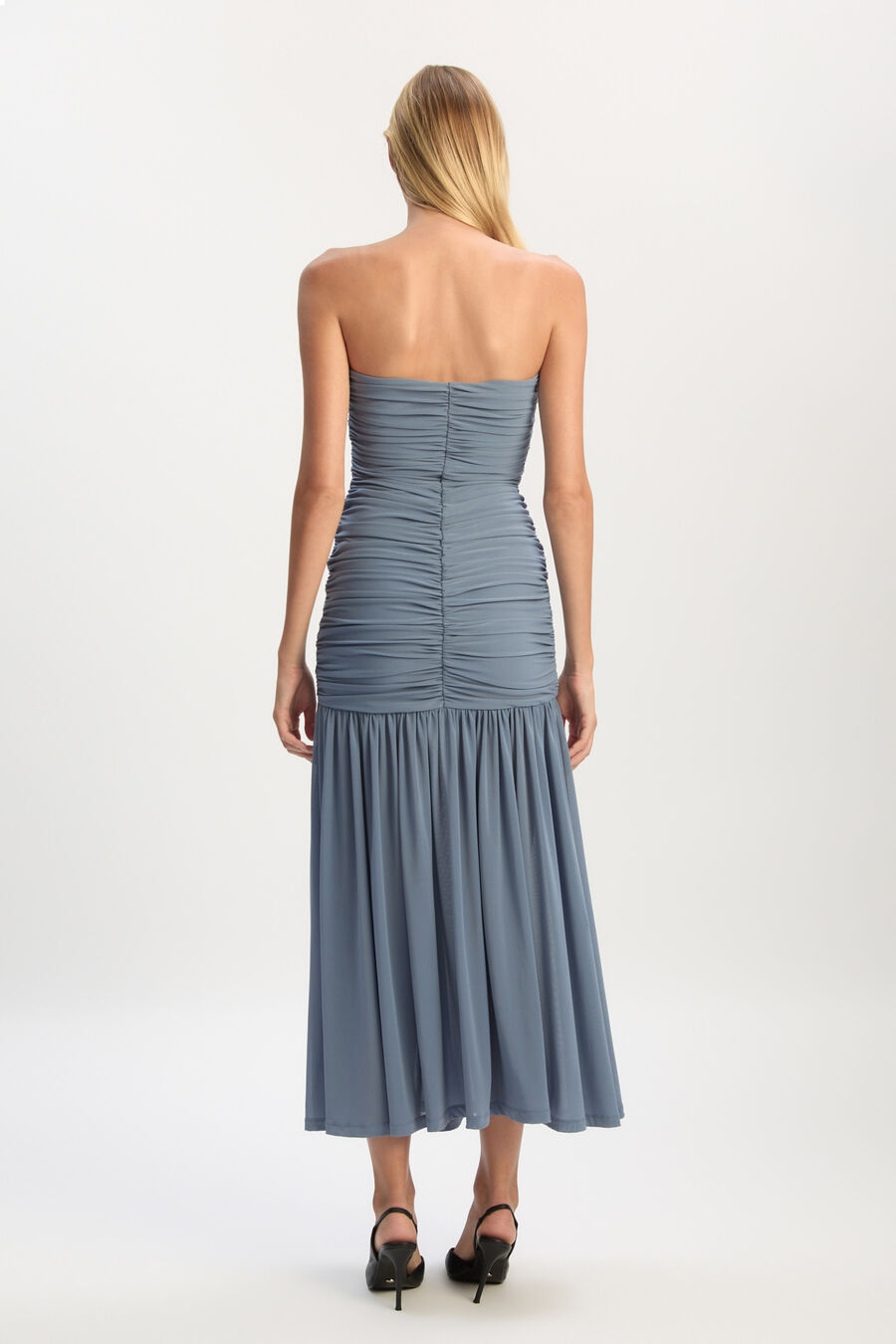 Solana Mesh Maxi Dress