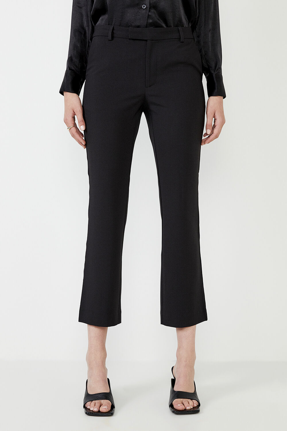 LEIA TROUSER in colour CAVIAR