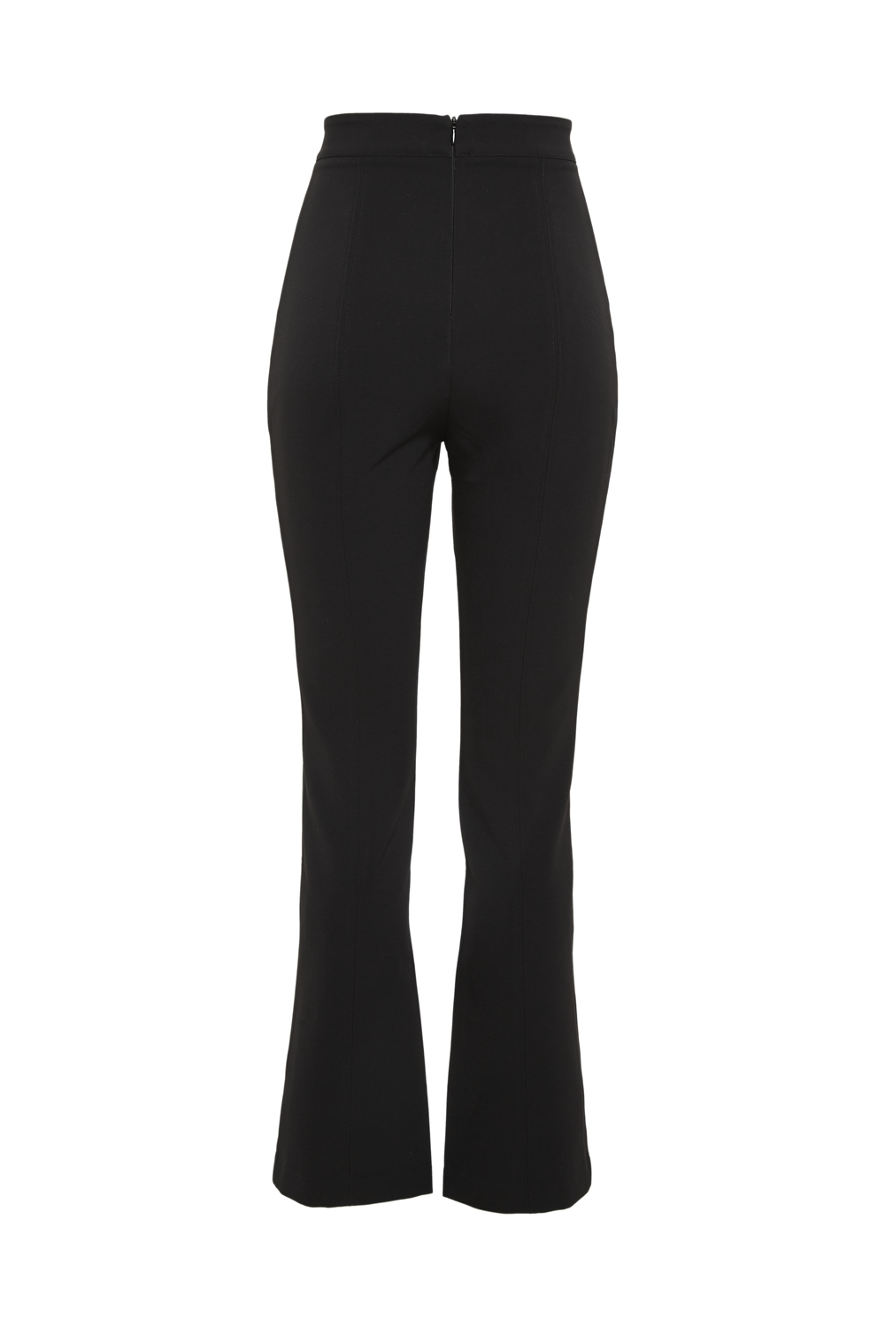 KICKFLARE SPLIT PANT in colour CAVIAR