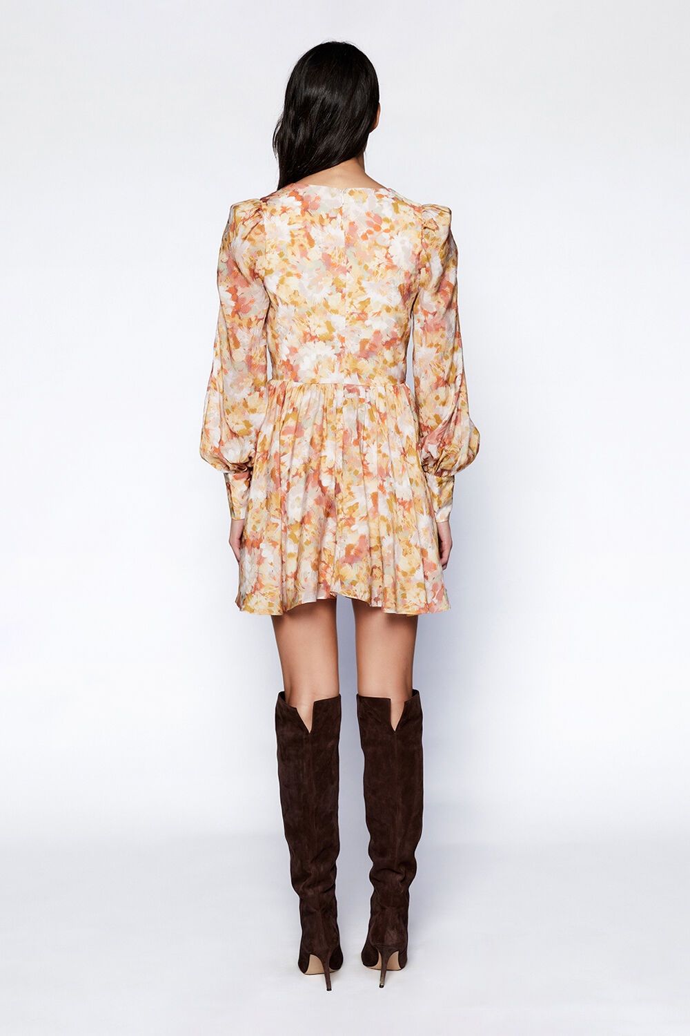 ZELINA MINI DRESS in colour SKYWAY