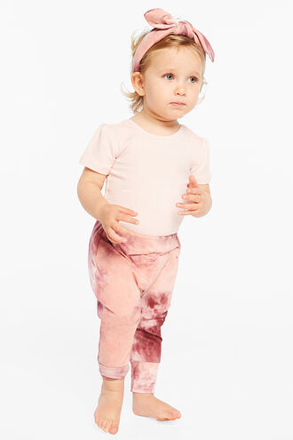 TIE DYE HAREM PANT in colour MAUVEWOOD