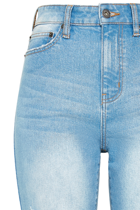 SIENNA SUPER HIGH RISE JEAN in colour BRIGHT WHITE