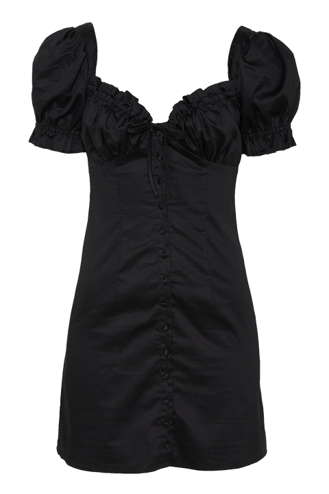 LUCINTA MINI DRESS in colour CAVIAR