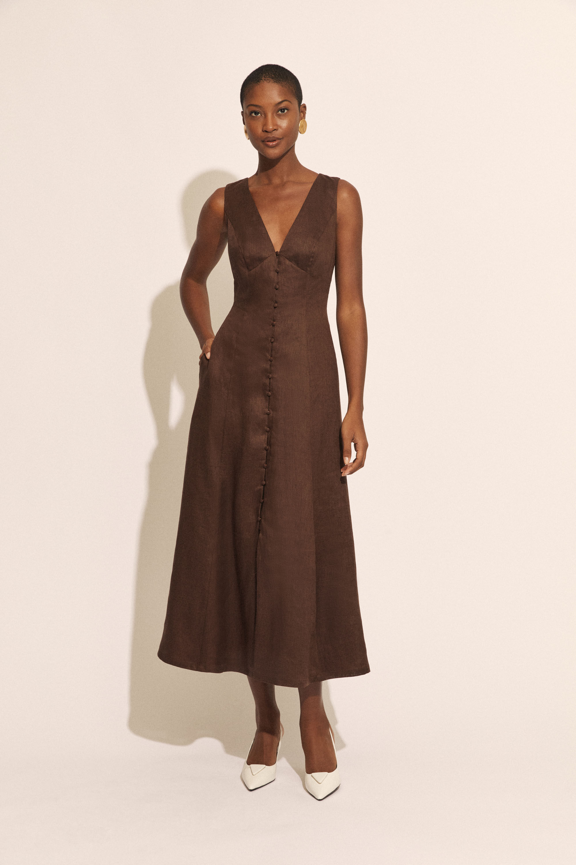 Cordelia midi dress shop