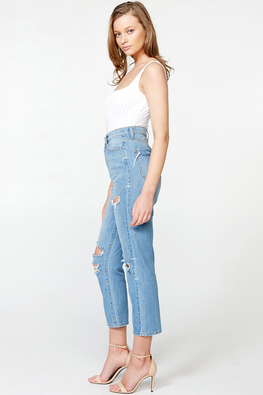 BETHANY BODYSUIT in colour BRIGHT WHITE