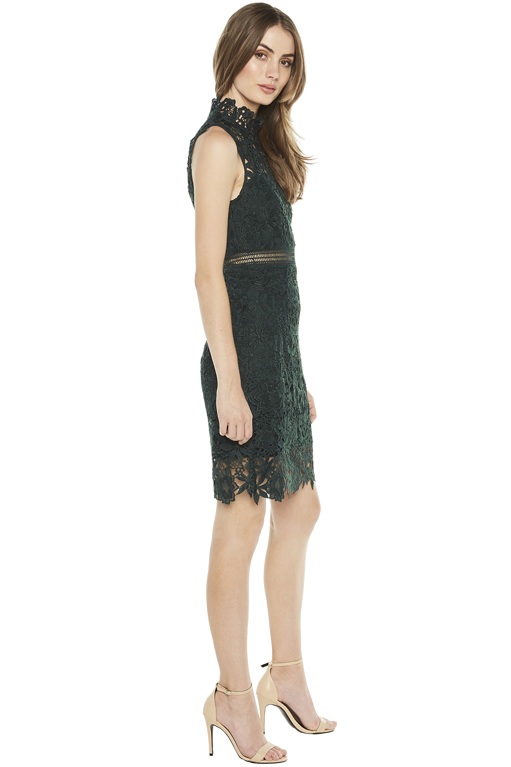 paris lace dress bardot