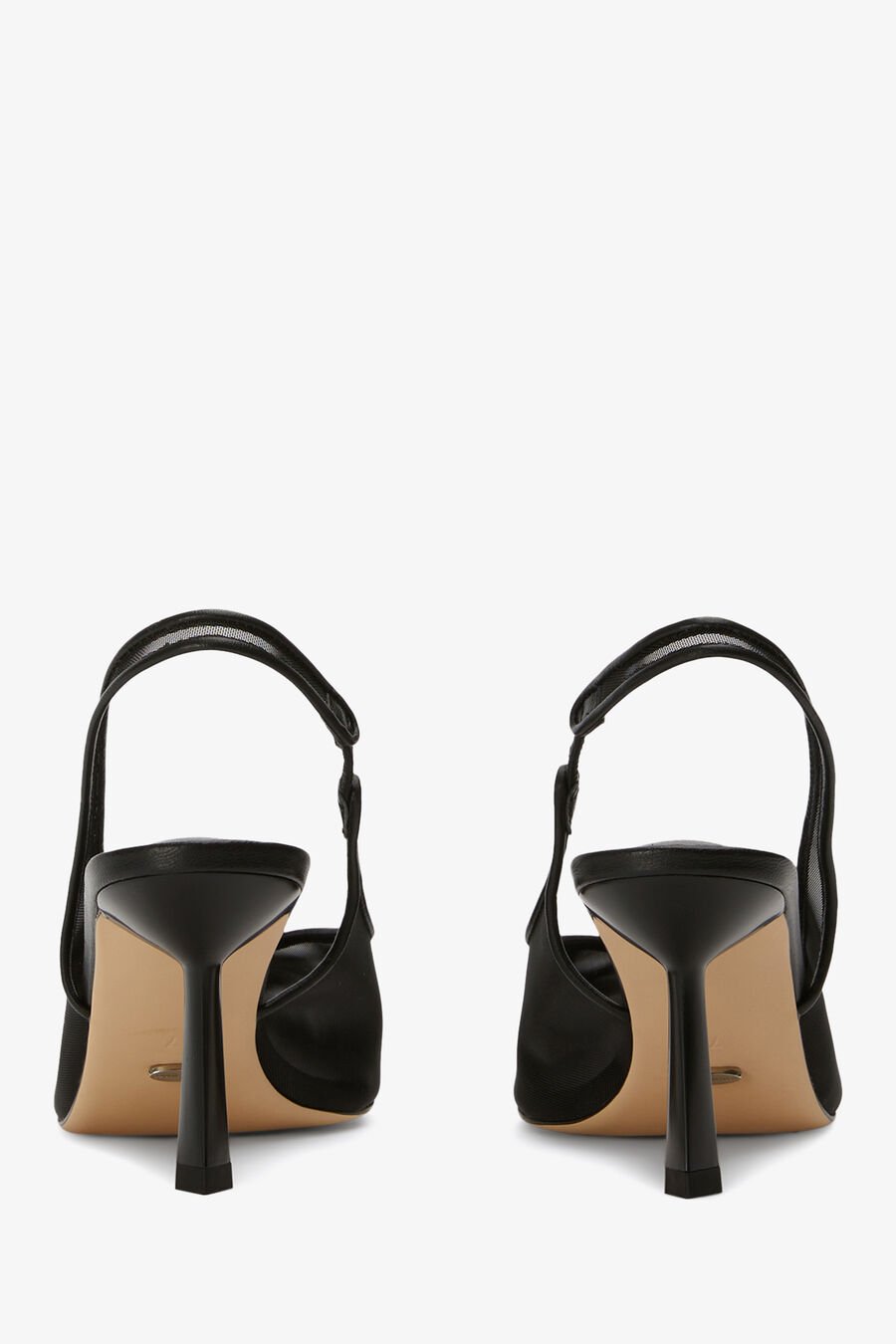 Tony Bianco Breeze Black Nylon Heels BLACK Tony Bianco Breeze Black Nylon Heels