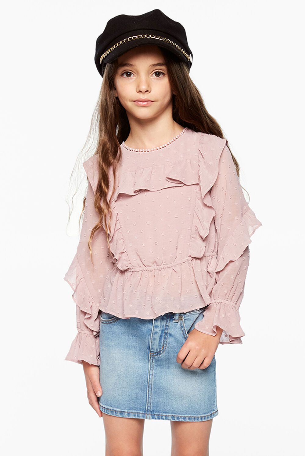 Liza Denim Mini Skirt | Junior Girls 2-7 Bottoms | Bardot Junior