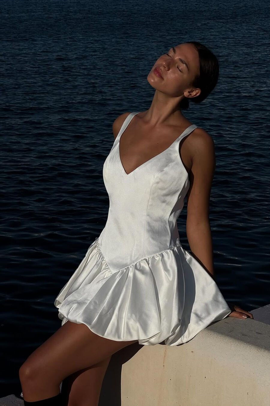 Oria Bubble Mini Dress