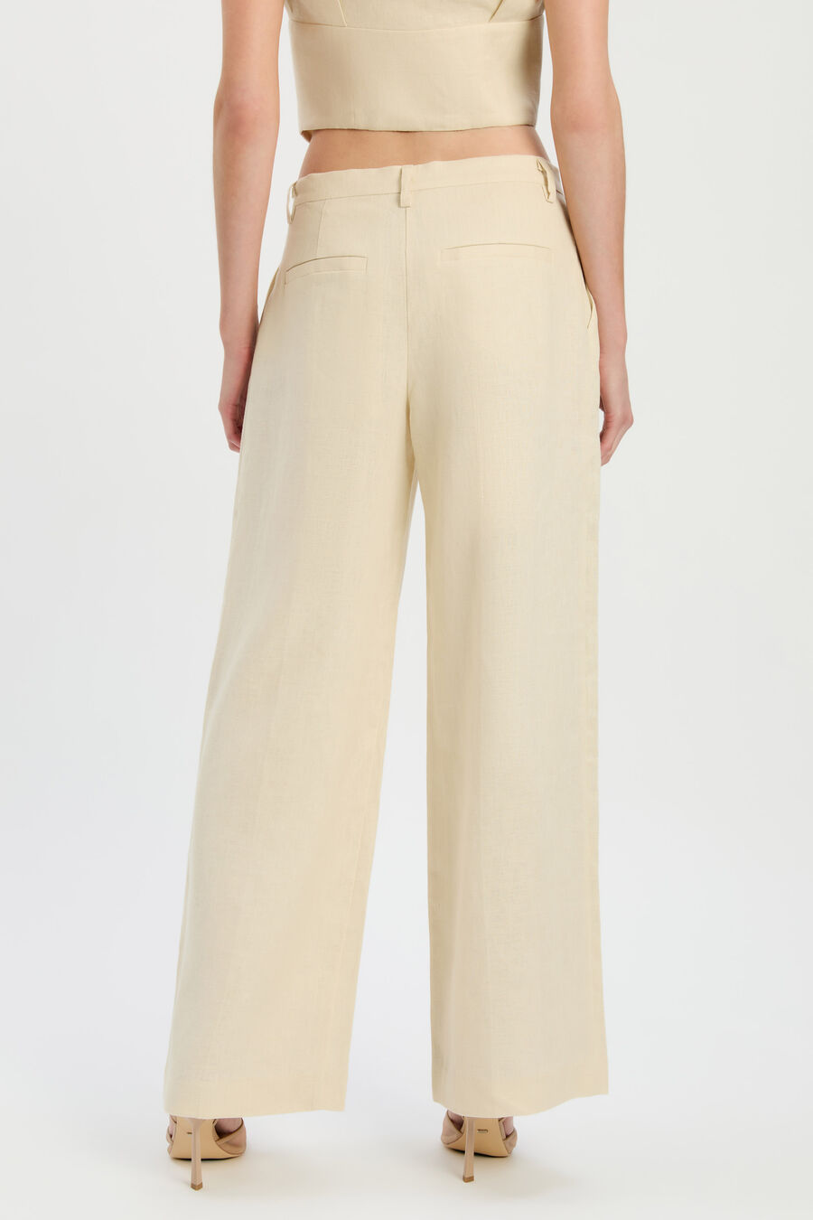 Geordy Hipster Linen Pant