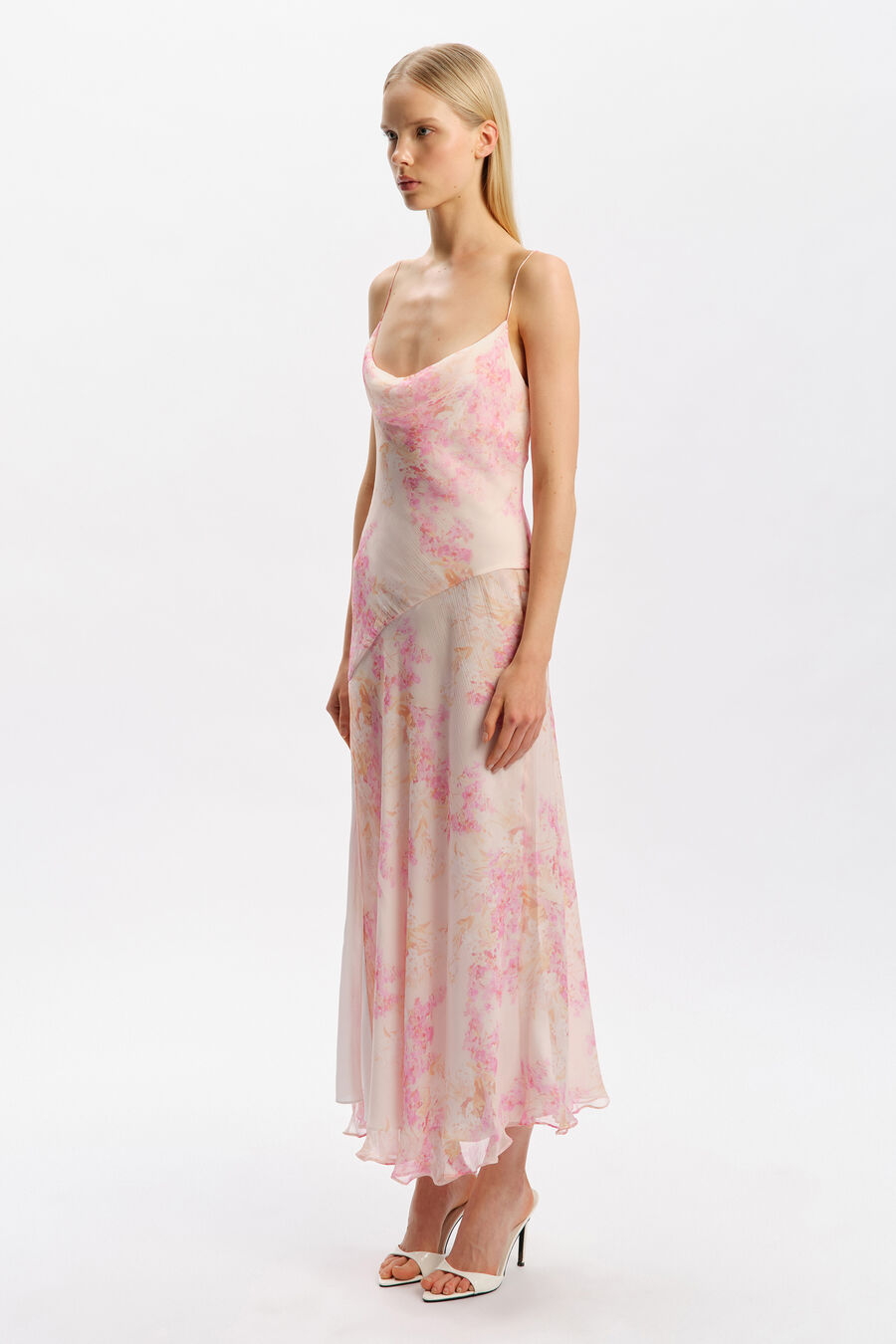 Jacynta Cowl Neck Maxi Dress