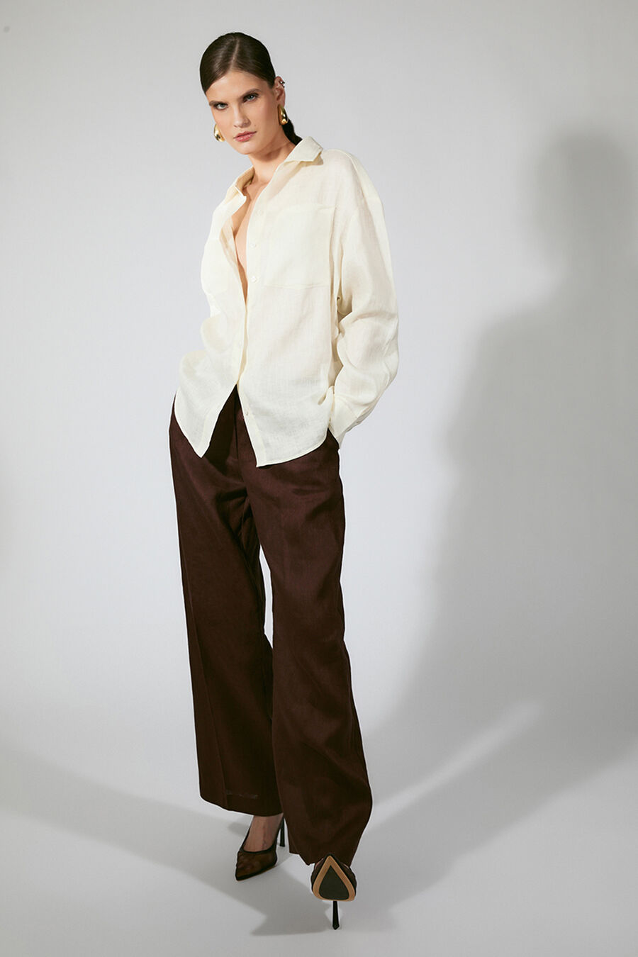 Lander Oversized Linen Shirt