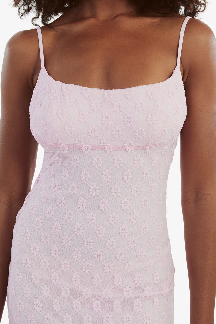 Adoni Mesh Midi Dress