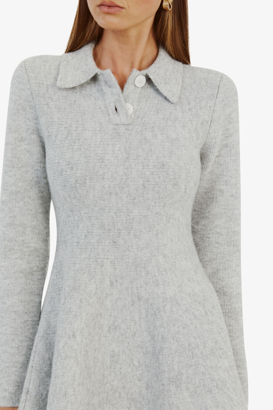 Lexter Mini Volume Knit Dress