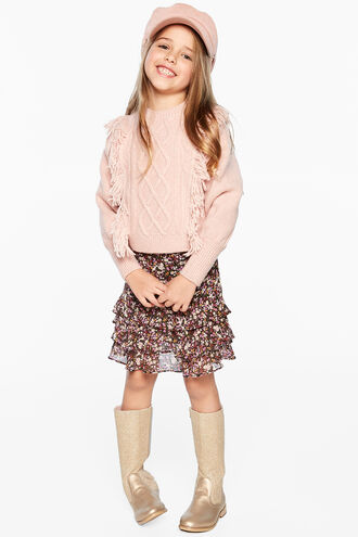 BIANCA FRILL MINI in colour JET BLACK