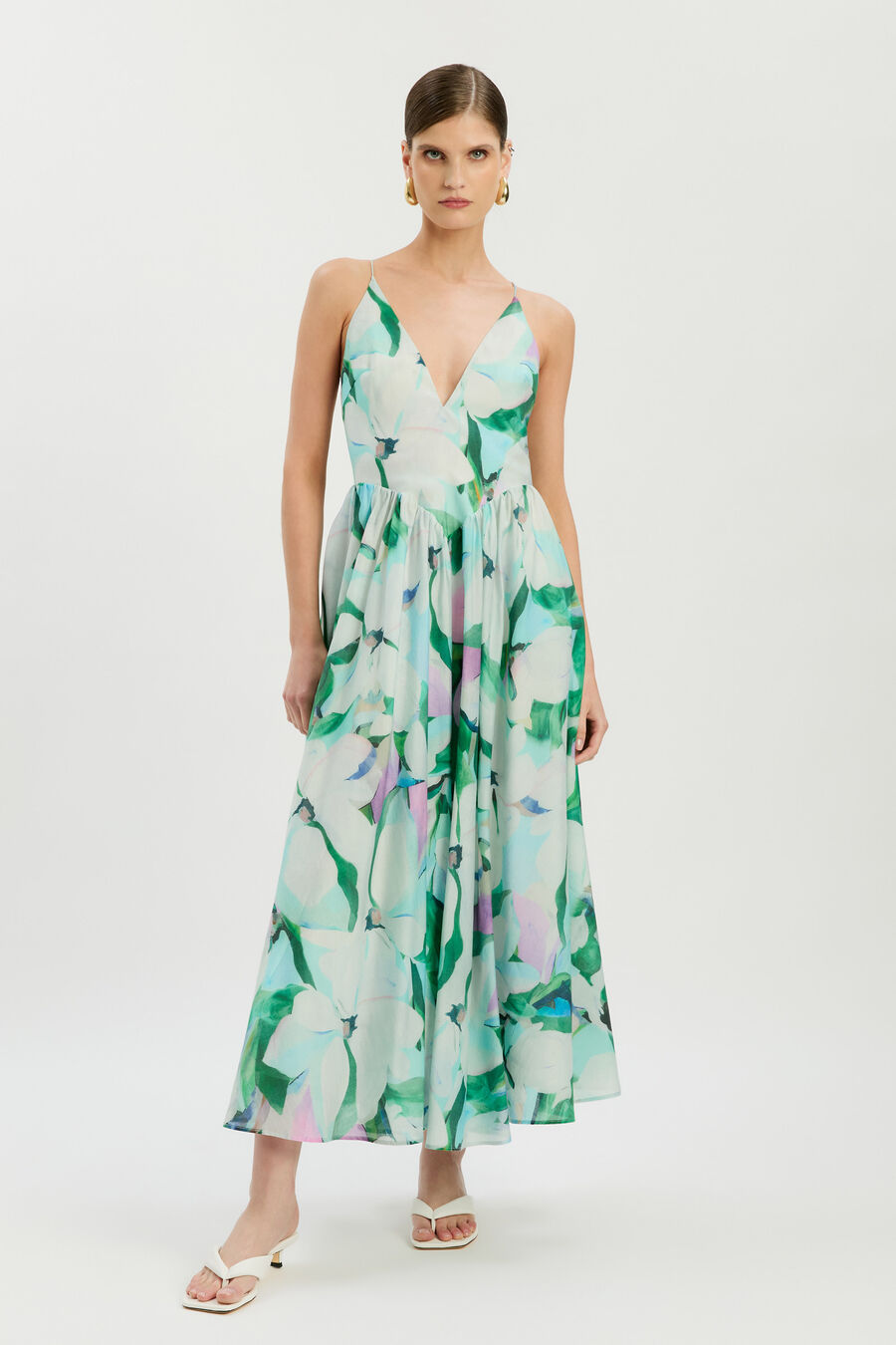Arletha Halter Maxi Dress