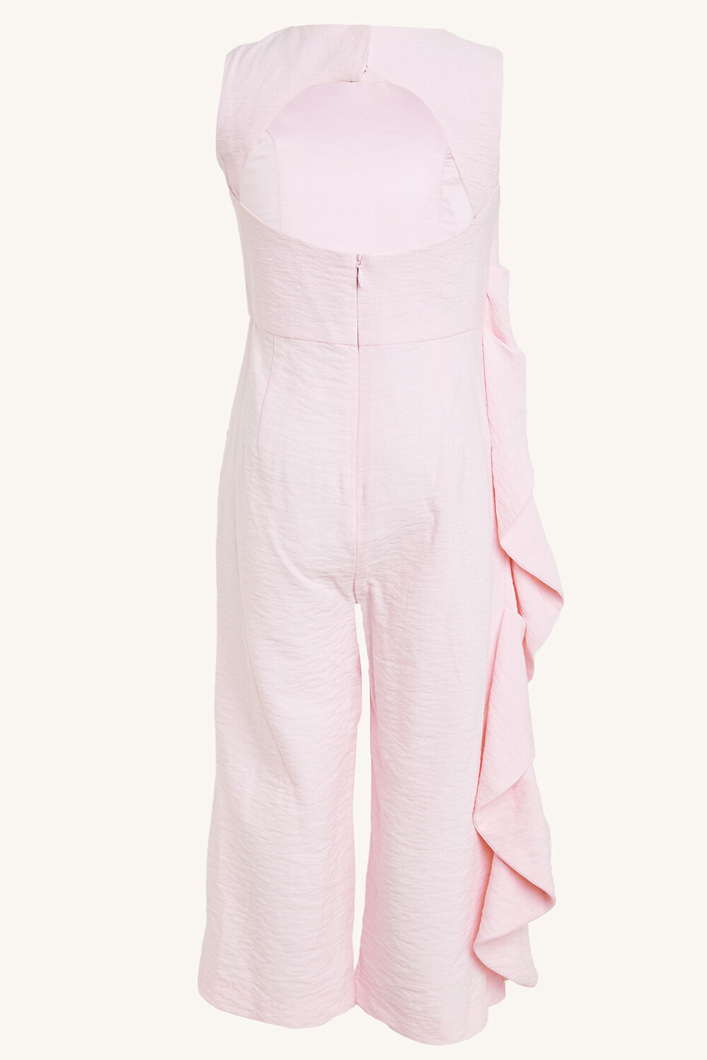 pink bardot jumpsuit