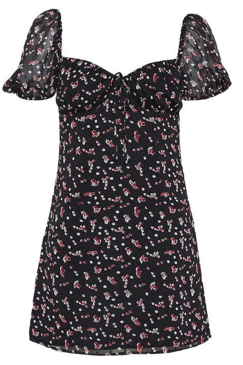 JUNIPER MINI DRESS in colour METEORITE