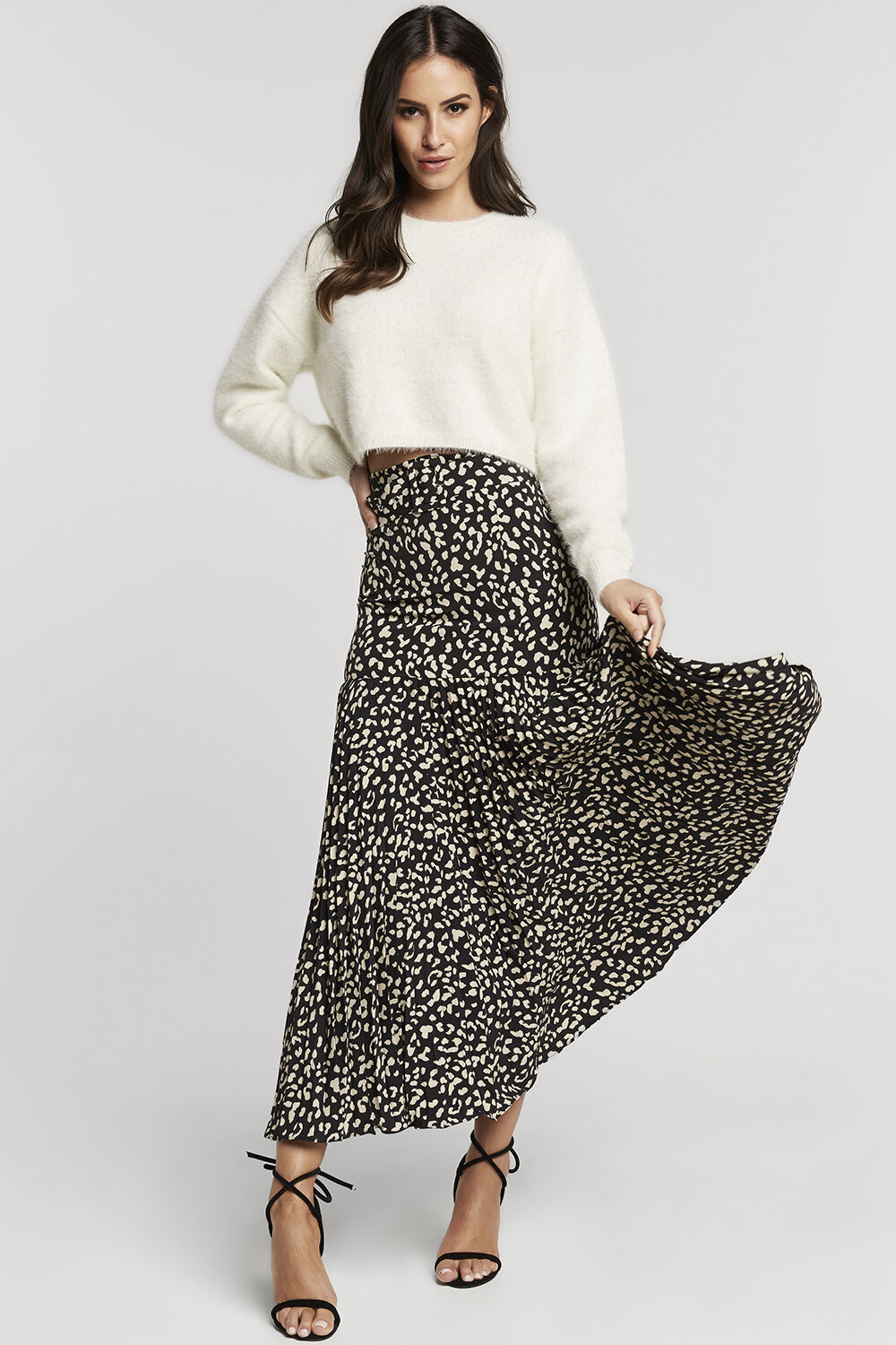 bardot knitted jumper