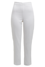 ZALIA SLIM PANT in colour CLOUD DANCER