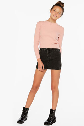 CARA TWIST SWEATER in colour PRIMROSE PINK