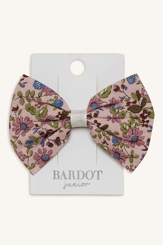 AGNES BOW CLIP in colour BRIGHT WHITE