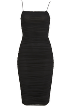 NAOMI DRESS in colour CAVIAR