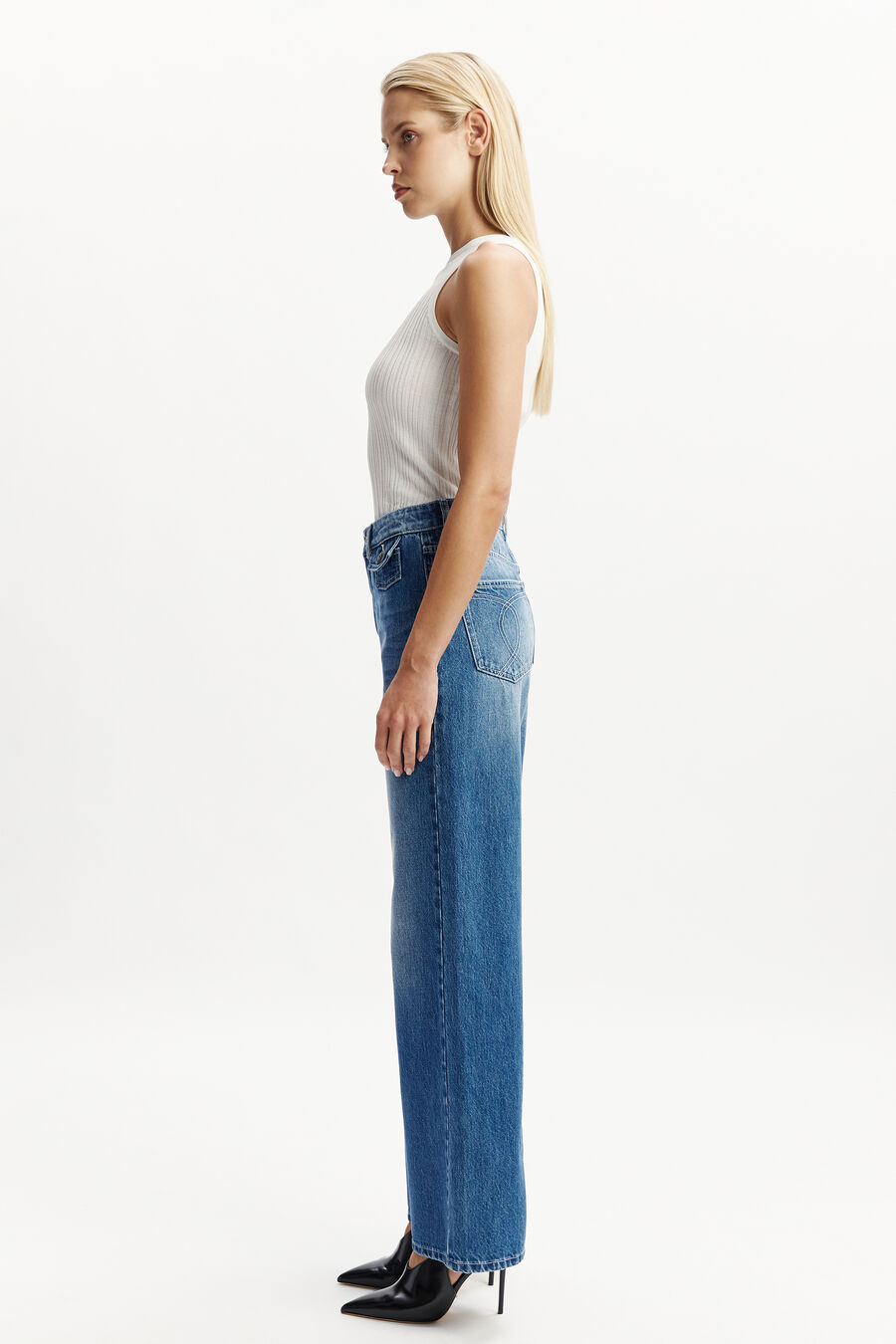 Claudina Wide Leg Jean