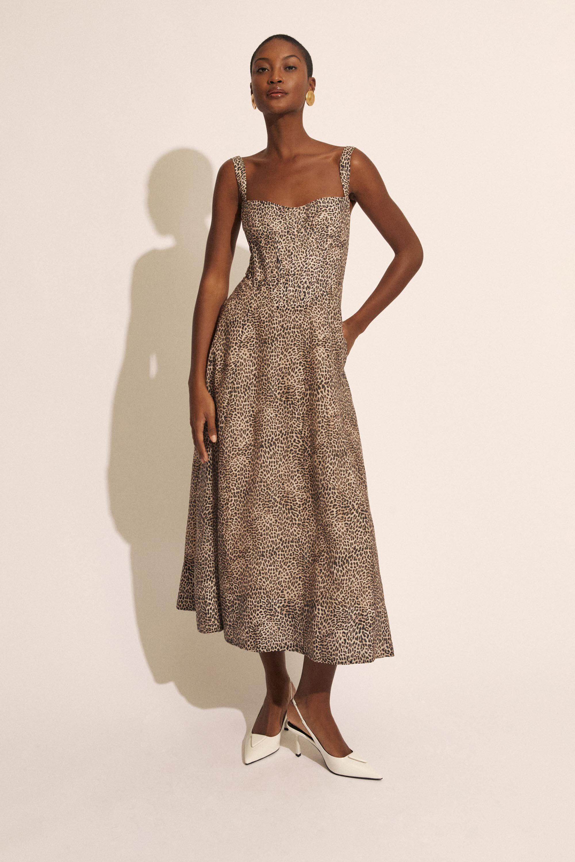Bardot elle chiffon midi dress online