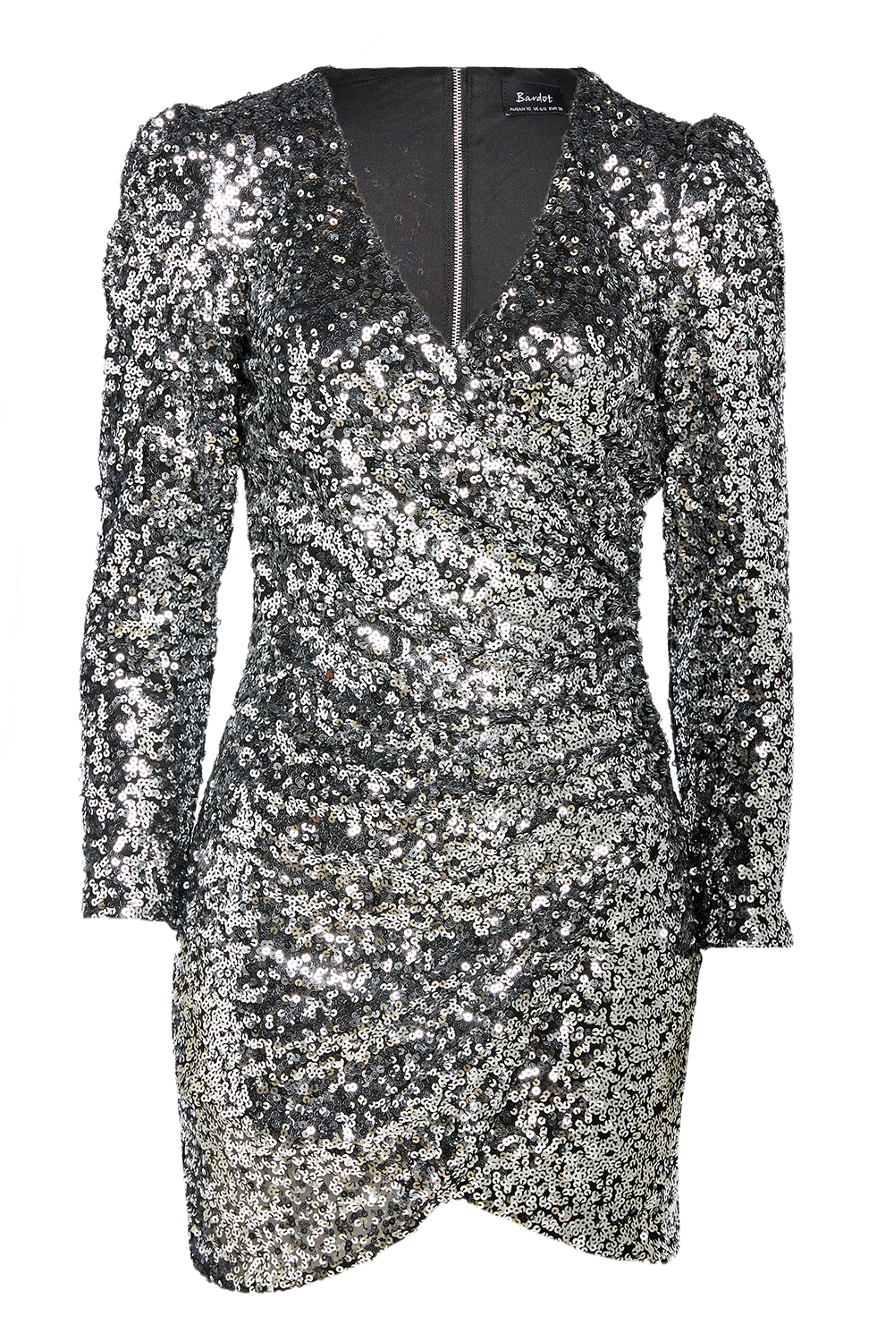 SEQUIN SPARKLE DRESS in colour LUNAR ROCK