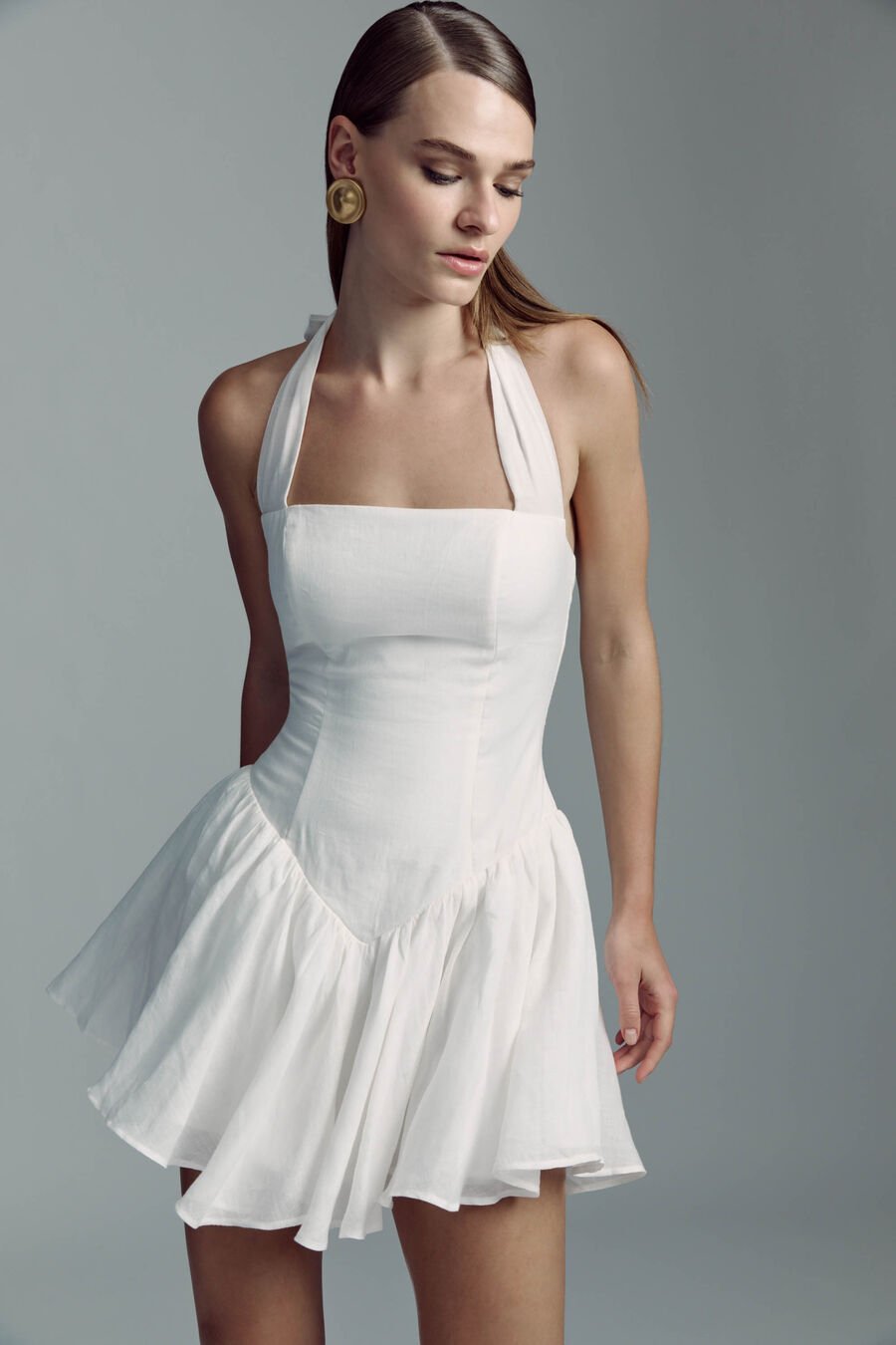 Marabella Halter Mini Dress