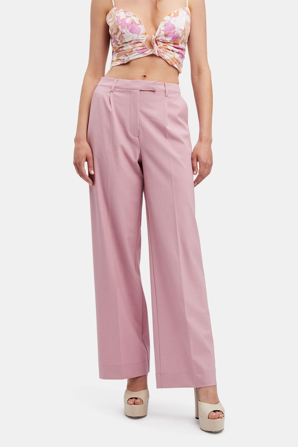 Dusty rose dress sales pants