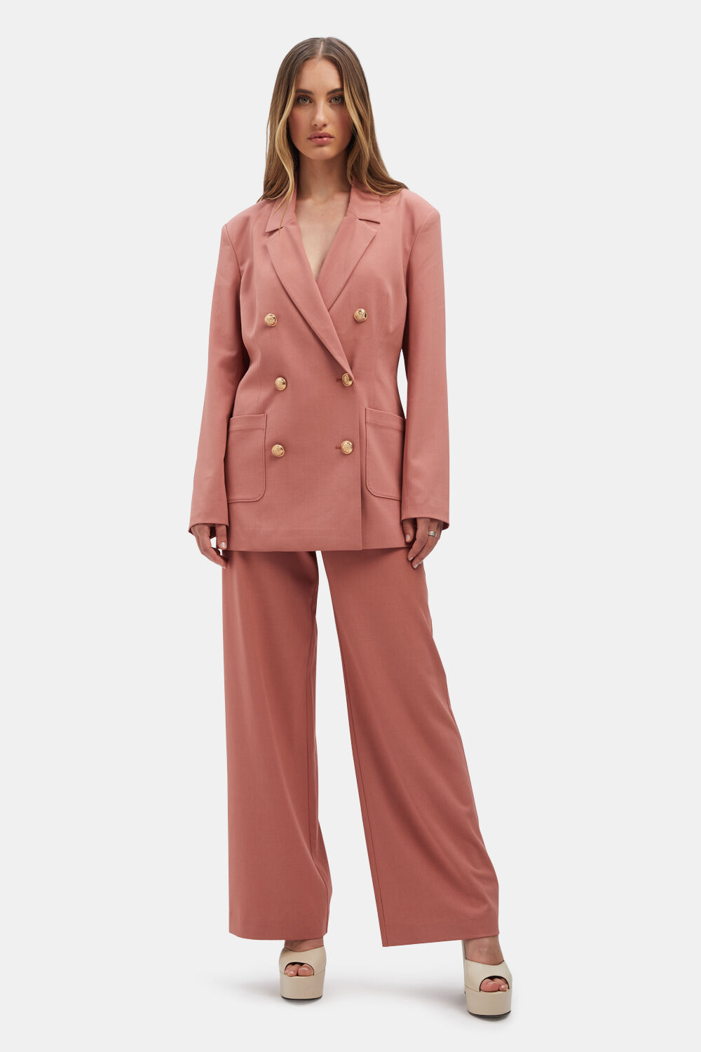 DEVITA BLAZER in colour MELLOW ROSE