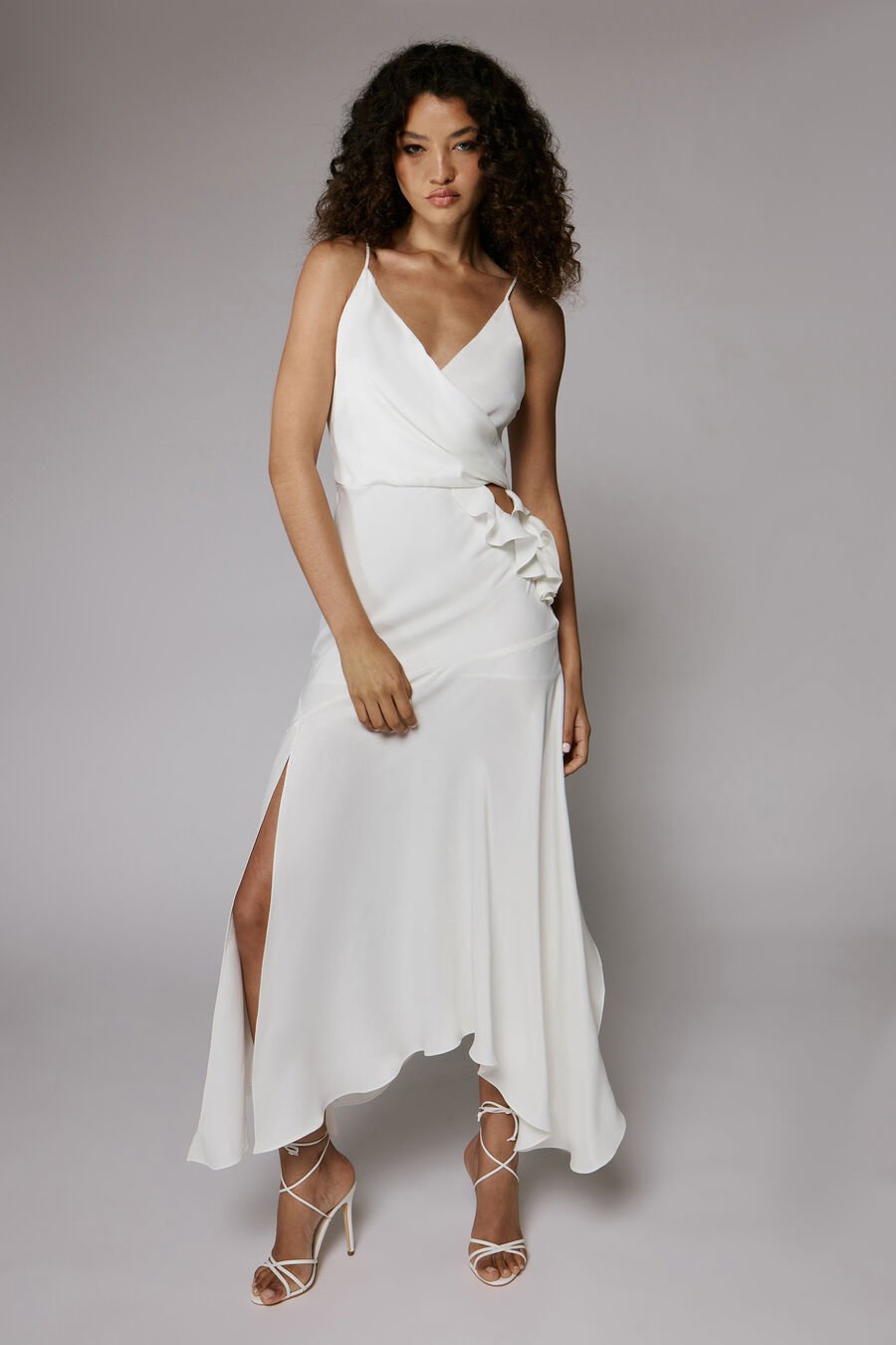 Sorrel Mock Wrap Maxi Dress